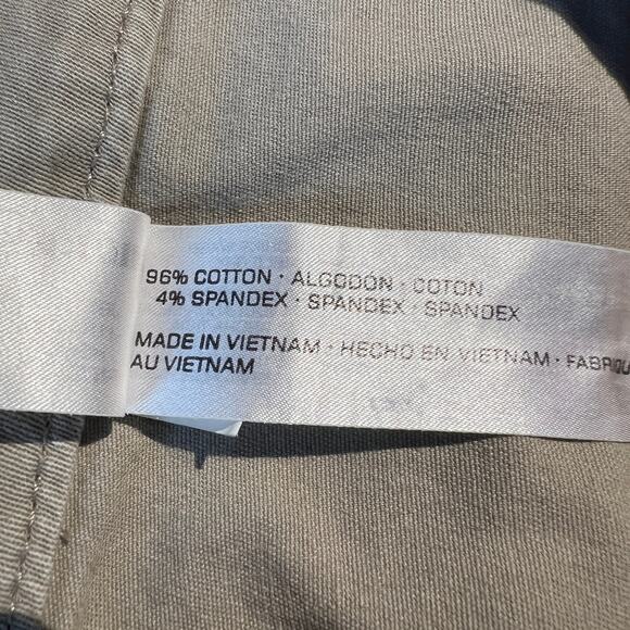 Vintage Union Bay Shorts Juniors Y2K Low Rise Micro Mini Khaki Grunge Granola - Picture 7 of 7